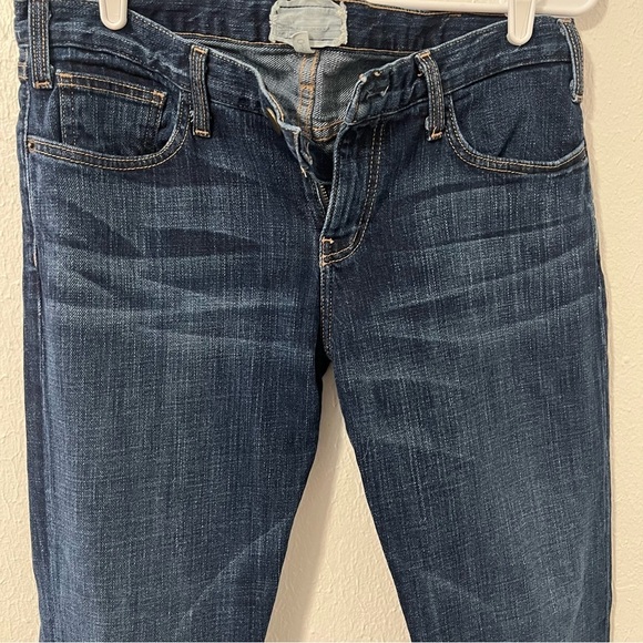 𝅺CURRENT/ELLIOTT Women’s “The Roller Jeans” in Pacific 1950s Hoodlum Jean Sz 28 - Picture 3 of 12